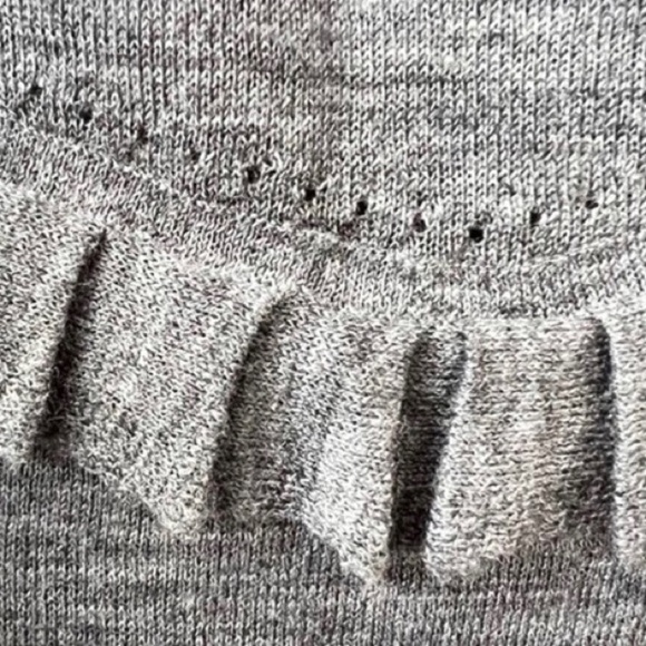 PHILLIP LIM Tiered Ruffle Wool Cashmere Blend Lightweight Sweater - Picture 5 of 10